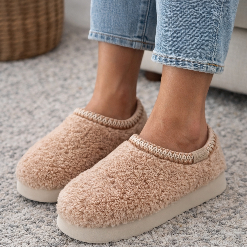 UGG Women's Cozy Tan Slippers